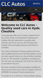 Mobile Screenshot of clcautos-hyde.co.uk